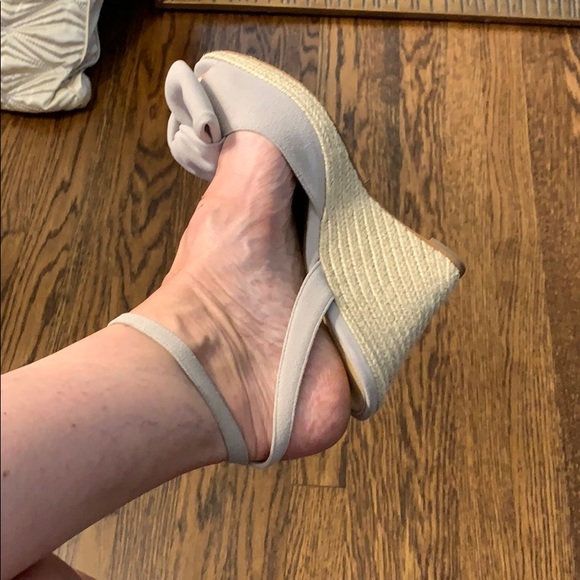 Michael Kors Dove Grey Wedges - Picture 3 of 9